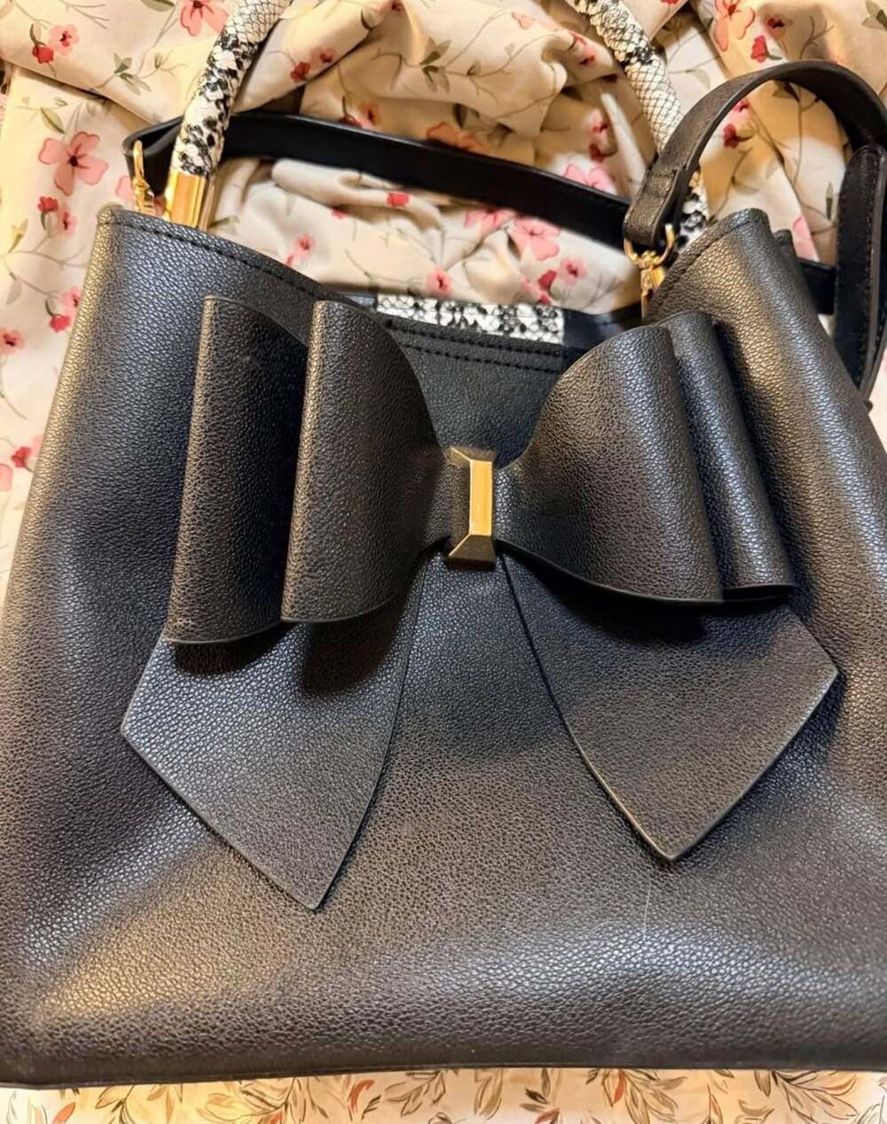 Like Dreams Jenna Bow Satchel Crossbody Bag